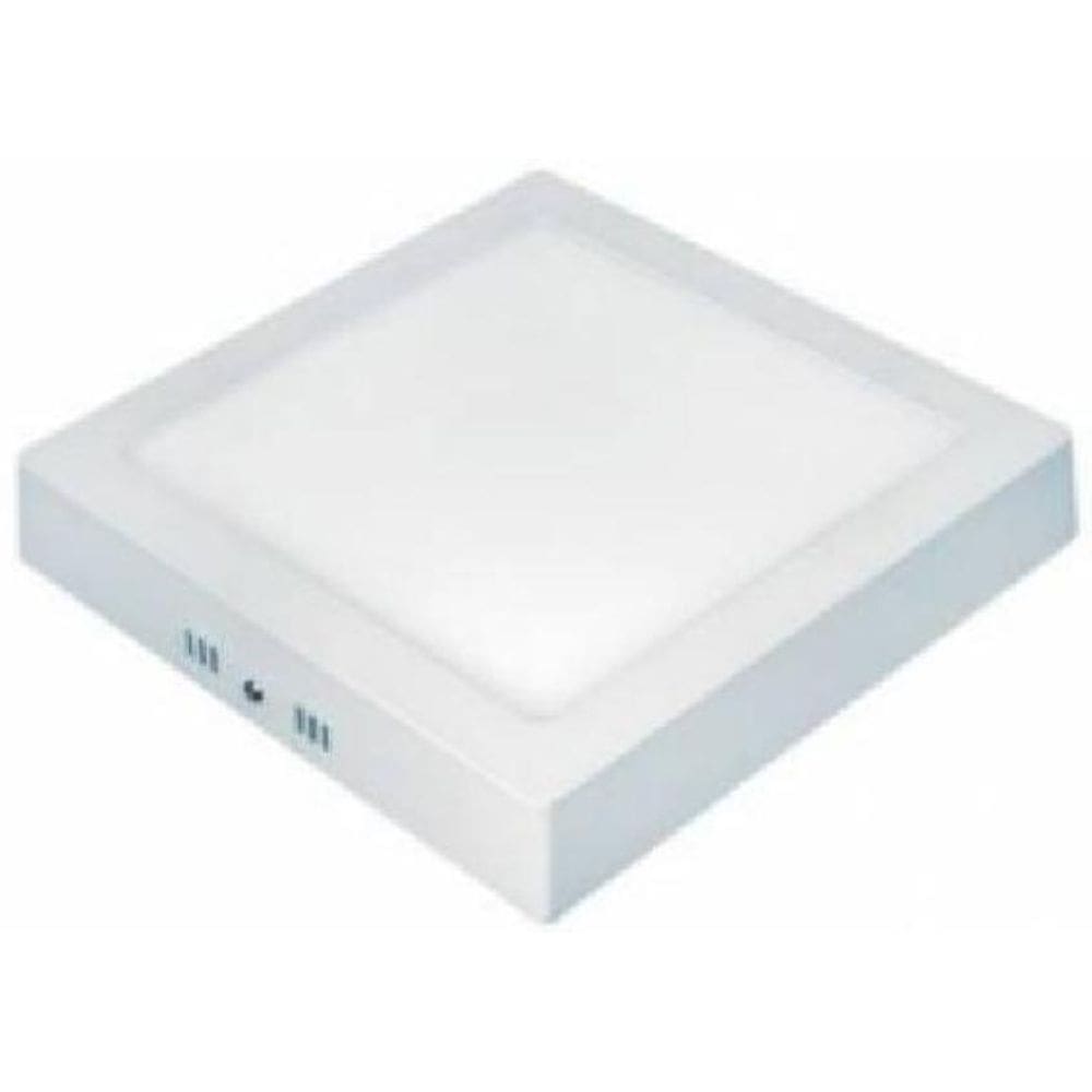 Painel Led Sobrepor Quadrado Taschibra 24W 6500K Luz Branca