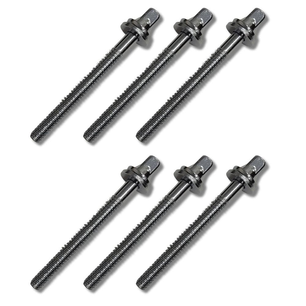 Kit 6 Parafuso Afinação Bateria 50Mm X 5Mm Hbts50 Hard Beat