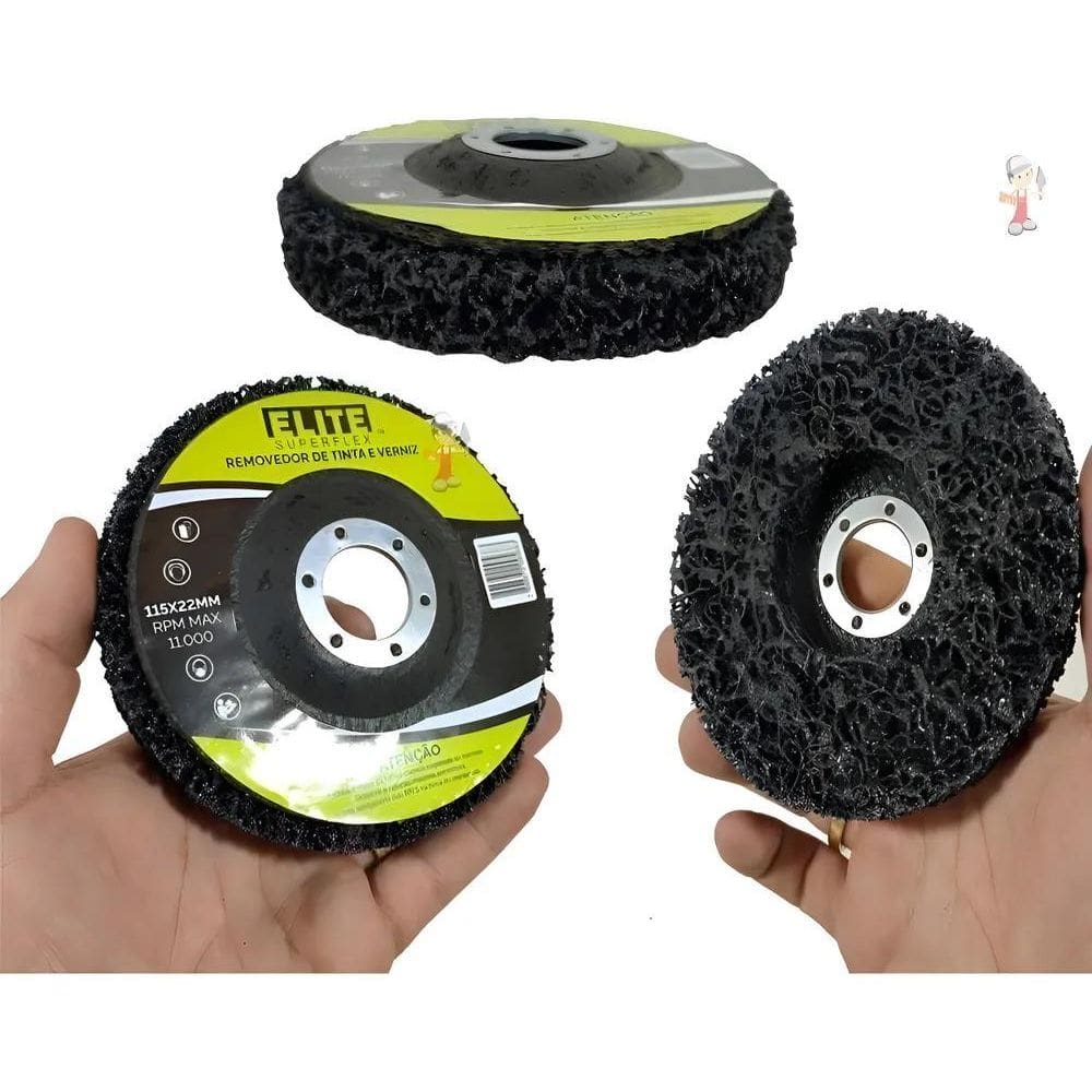 Disco Para Remoção Difíceis Tinta Ferrugem Solda Elite Cor P