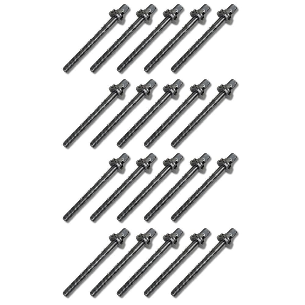 Kit 20 Parafuso Afinação Bateria 50Mm X 5Mm Hbts50 Hard Beat