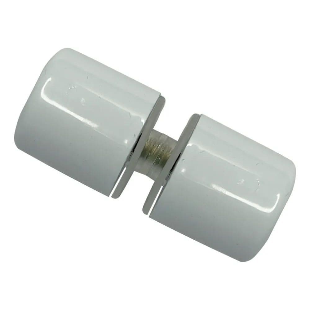 Puxador Para Box E Porta De Vidro Blindex 162 Branco Liso