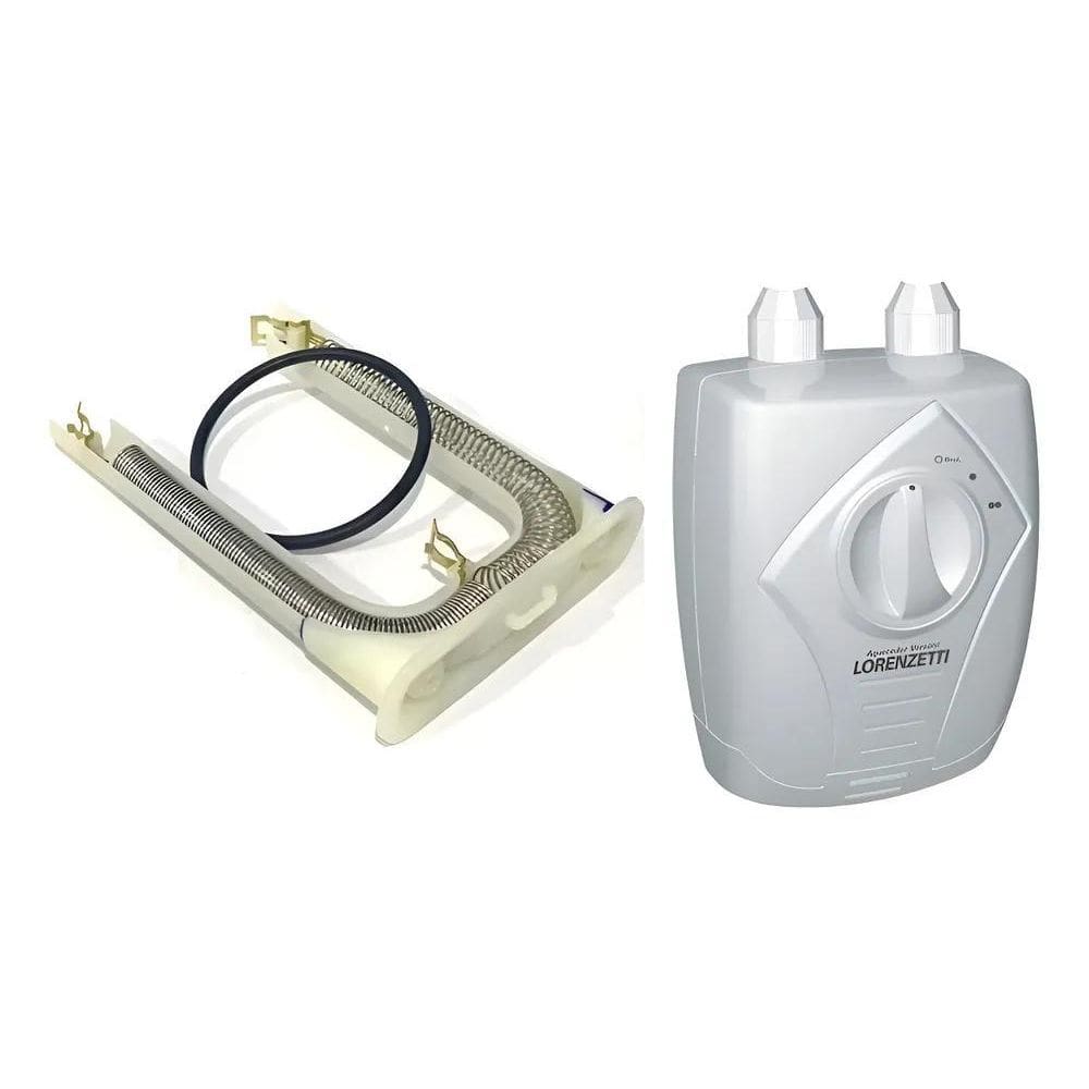 Resistência Para Lorenzeti Aquecedor Versátil 220V Branco Fo