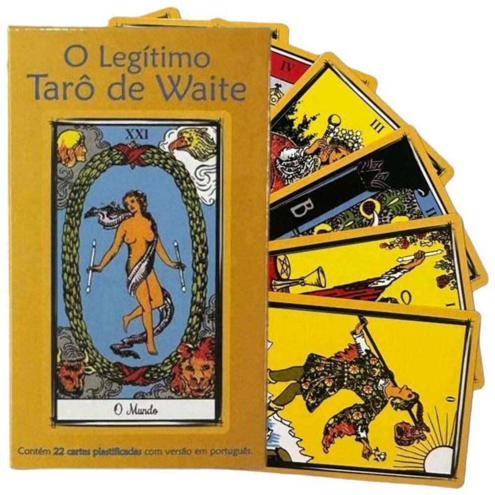 Baralho Tarot Cigano Waite Marselha Laminado - Escolha O Seu