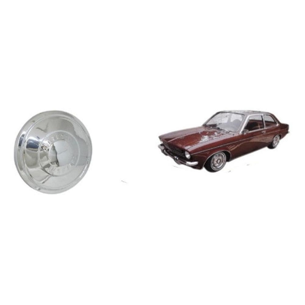 Calota 1 Peça Chevette Tubarão 1974 75 76 77 A 1982 Cromado