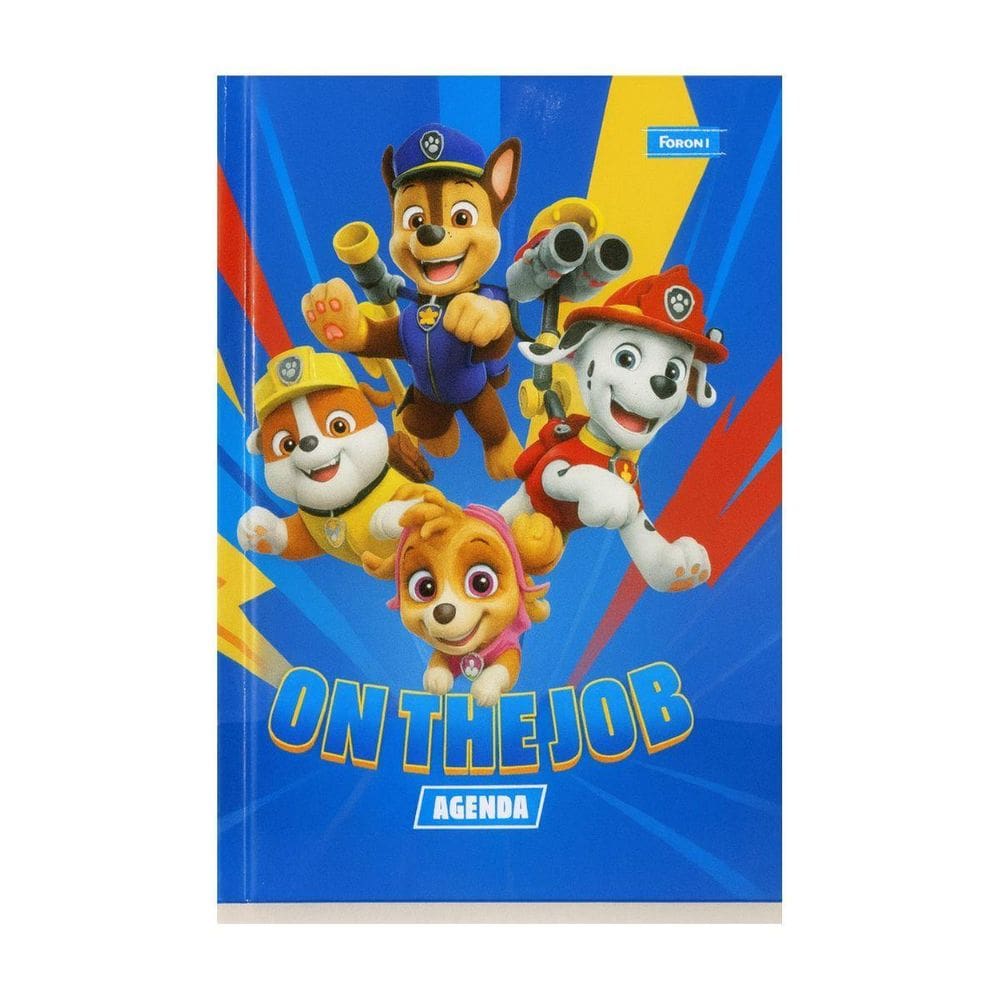 Agenda Escolar Patrulha Canina 96 Folhas Foroni