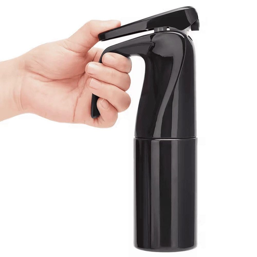 Borrifador Névoa D`Água Com Apoio Preto Barbeiro 300Ml