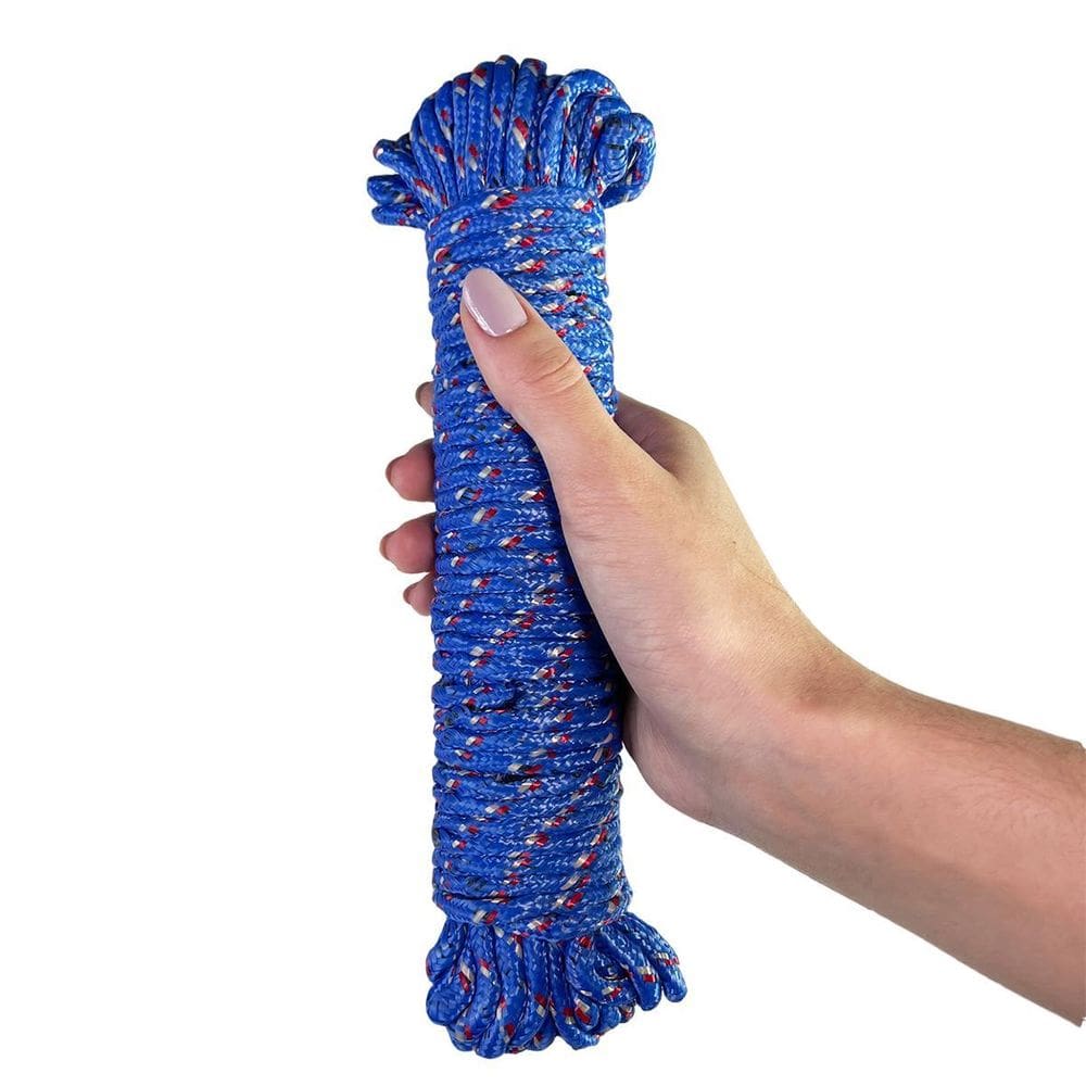 Corda Para Varal 20M Resistente Teto 4Mm Nylon Apto Casa