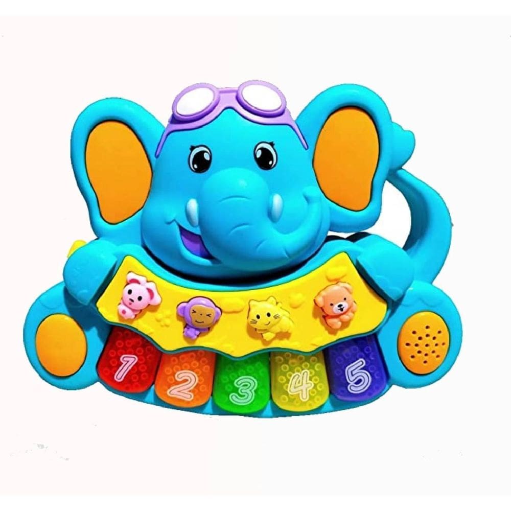 Teclado Musical Luz E Som Pianinho Divertido Para Bebês