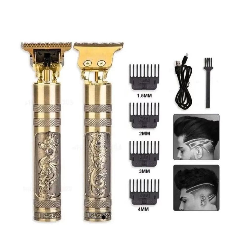 Aparador De Pelo Dourado: Design Sofisticado 110V/240V