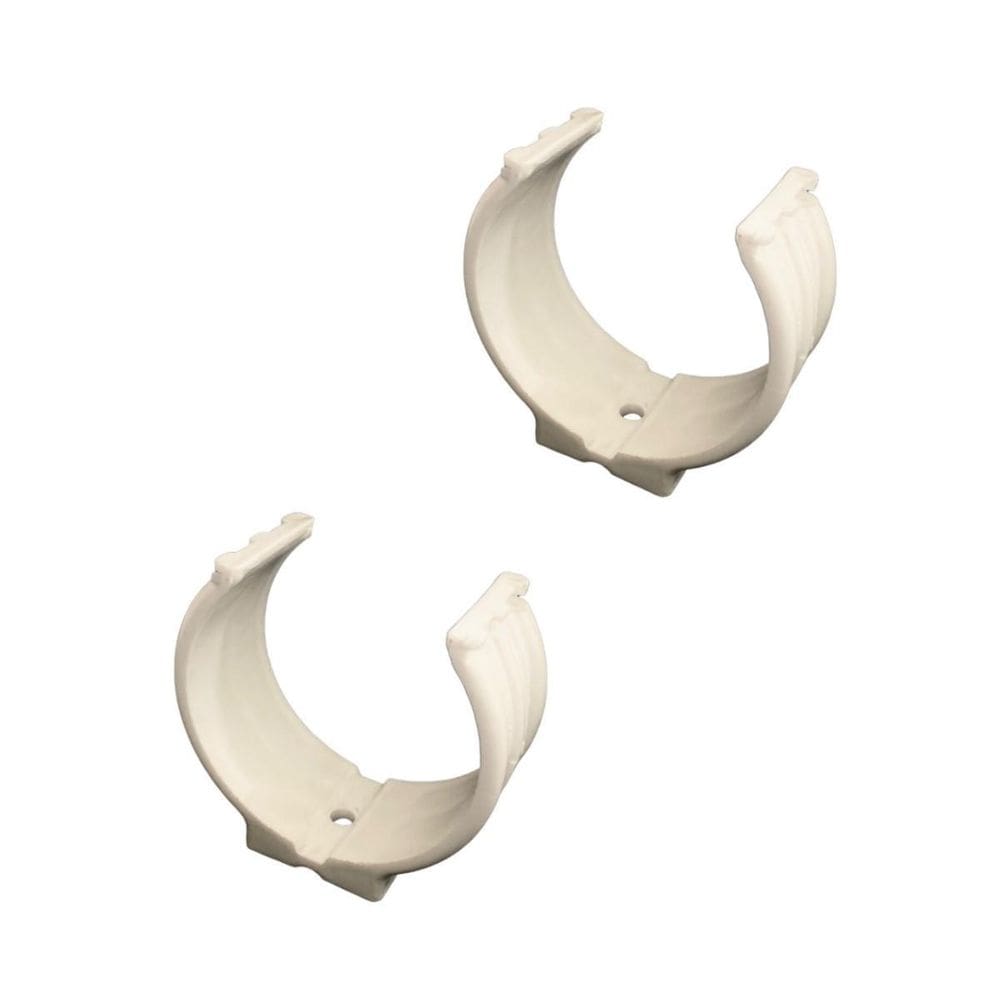 Kit 2 Abraçadeira Impacto Cano Tubo 75Mm 3`` Branca Estrela