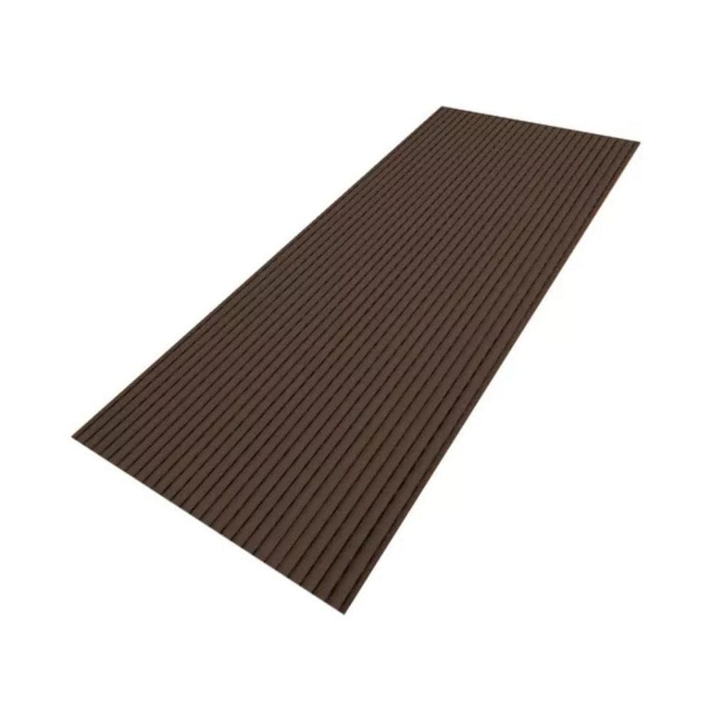 Tapete Passadeira Emborrachado 45 X 1,50 Cm - Marrom