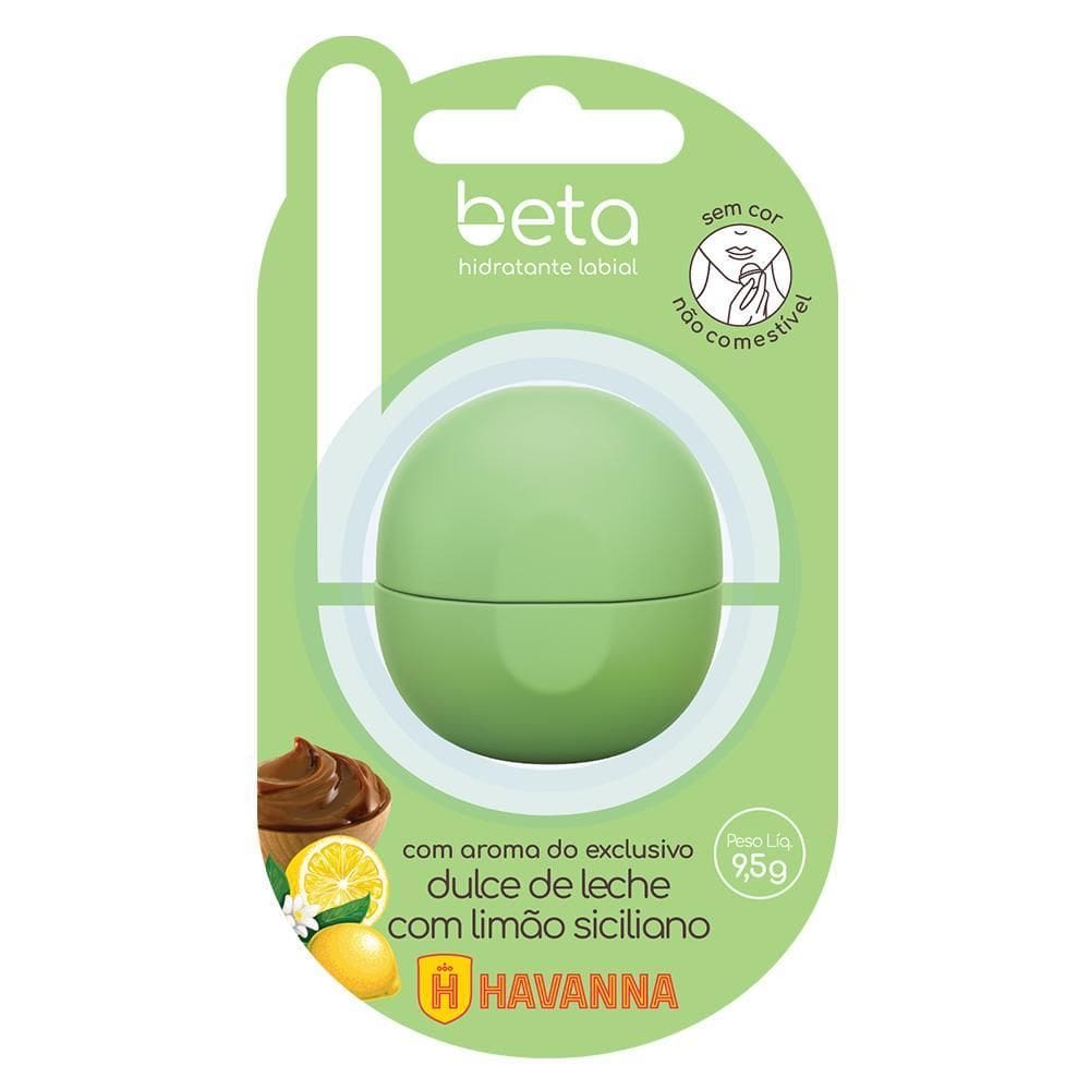Hidratante Labial Beta Havanna Limão Siciliano 9,5G