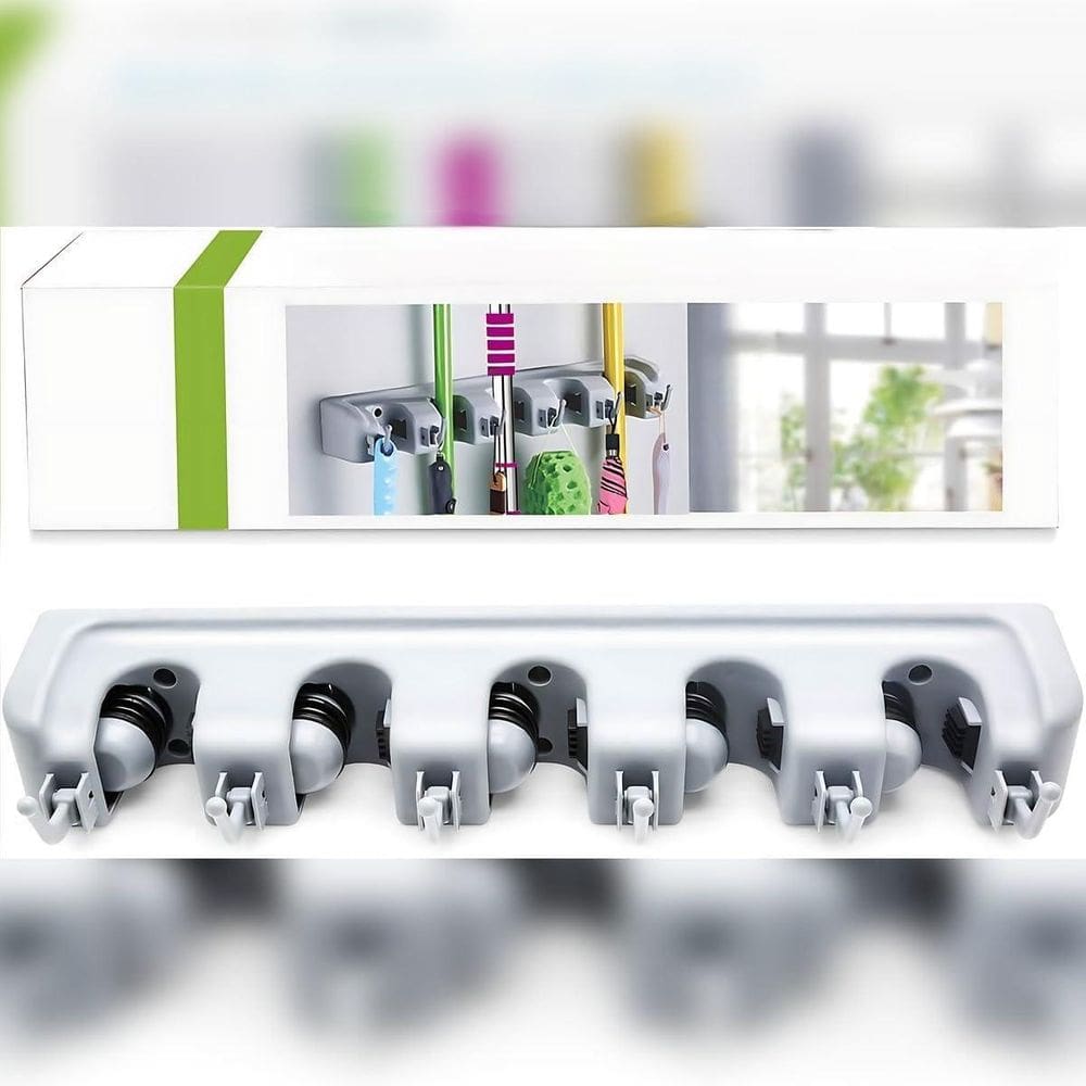 Super Suporte Organizador Porta Vassoureiro Ultra Resistente