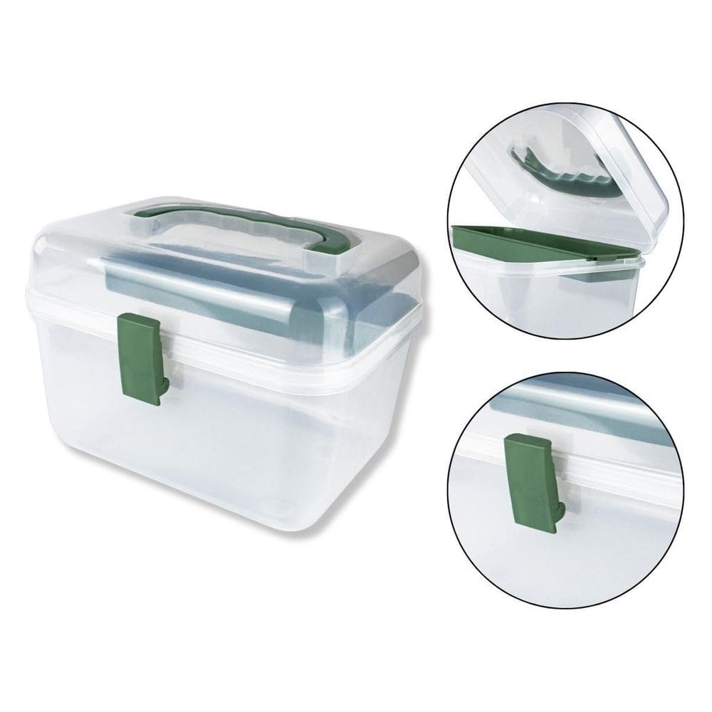 Maleta Pequena Organizadora Estojo Removível Manicure Make