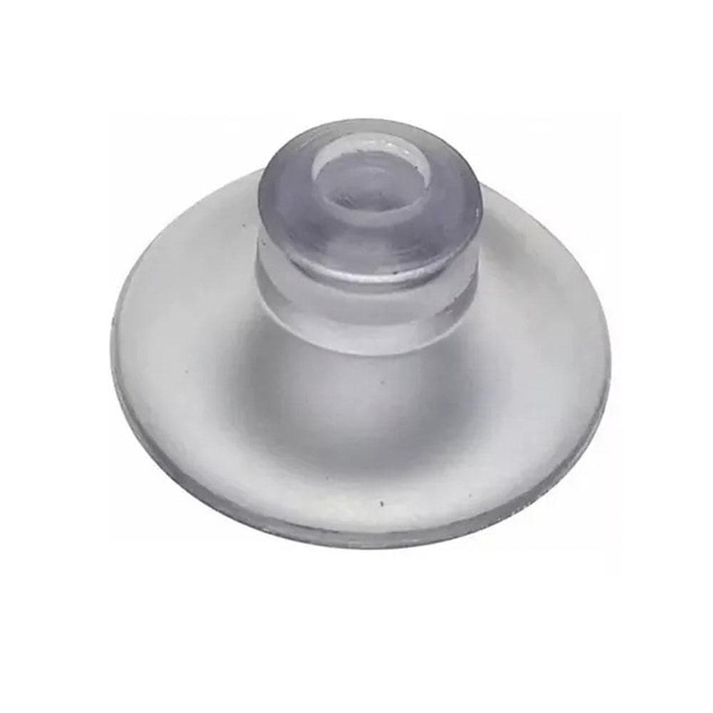6 Ventosas De 20Mm 2Cm De Pvc Para Vidro E Superfícies Lisas