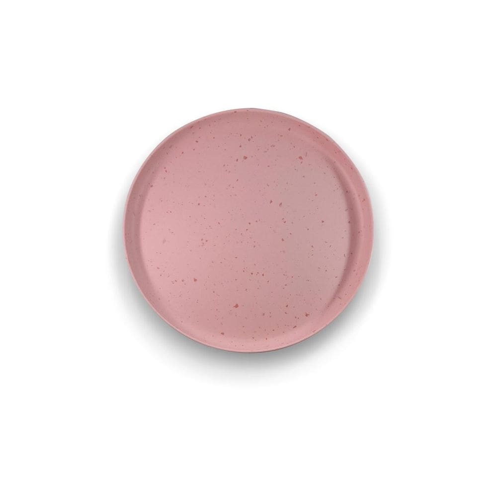 Prato De Sobremesa Linha Orgânica Rosa - 19,0Cm - Ad