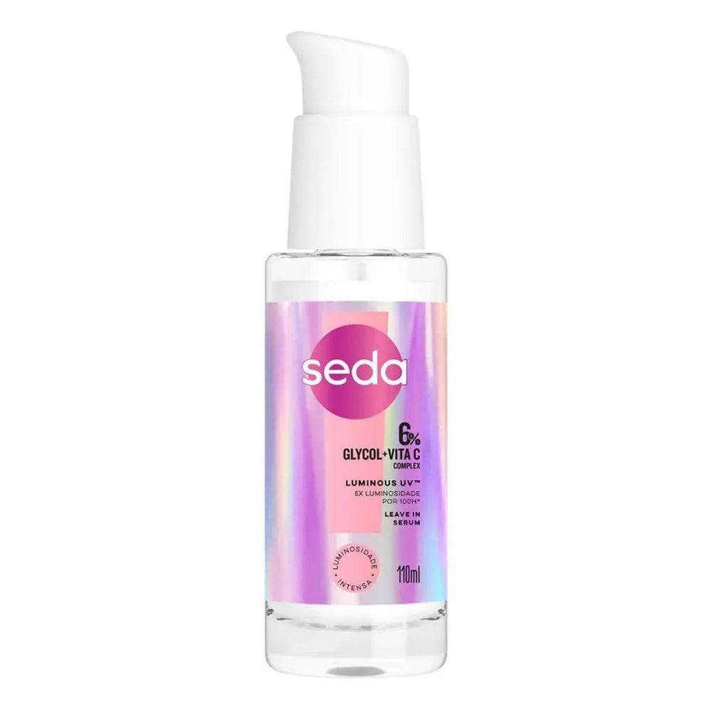 Lançamento Leave-In Serum Seda Luminous Uv Glycol 110Ml