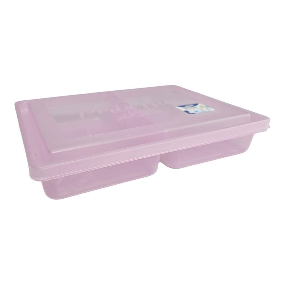 Porta Frios Organizador Divisória Tampa Plástico Translucido