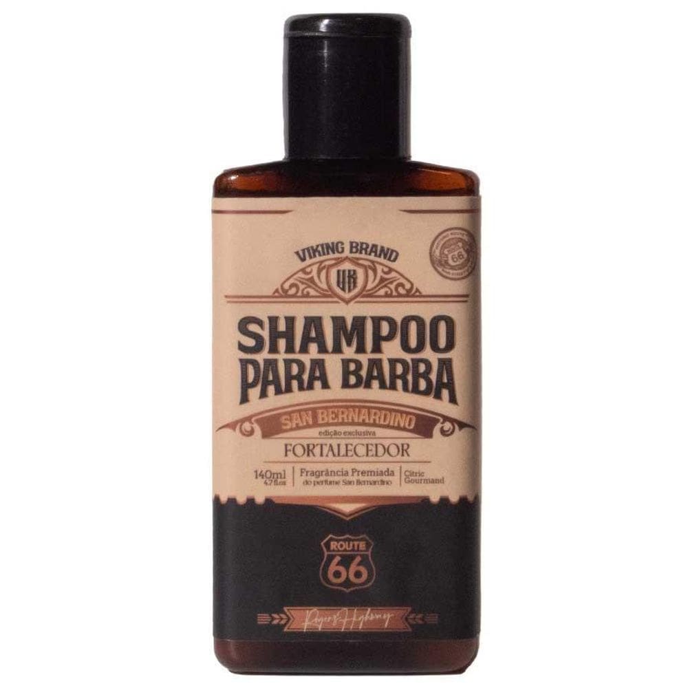 Shampoo Para Barba San Bernardino Fortalecedor 140Ml Viking