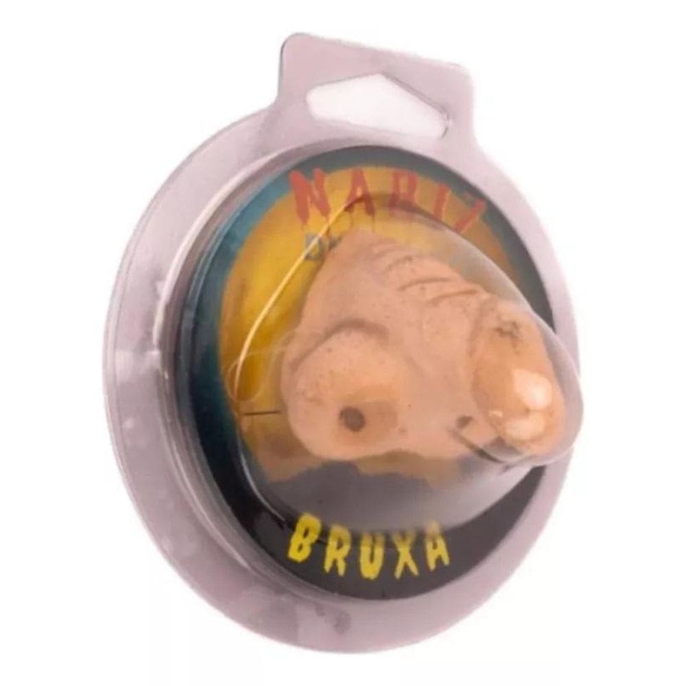Nariz De Bruxa Com Fio De Silicone