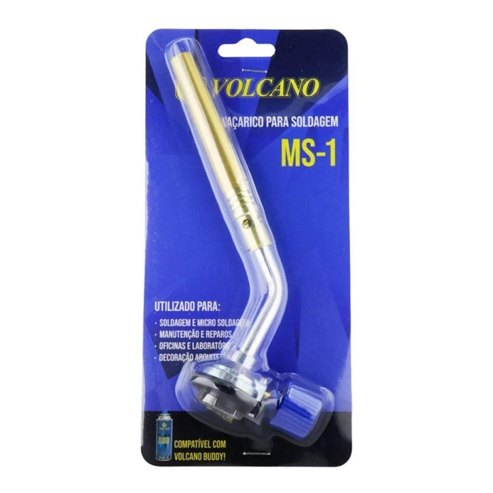 Maçarico De Solda Gás Profissional Portátil Automático Ms-1