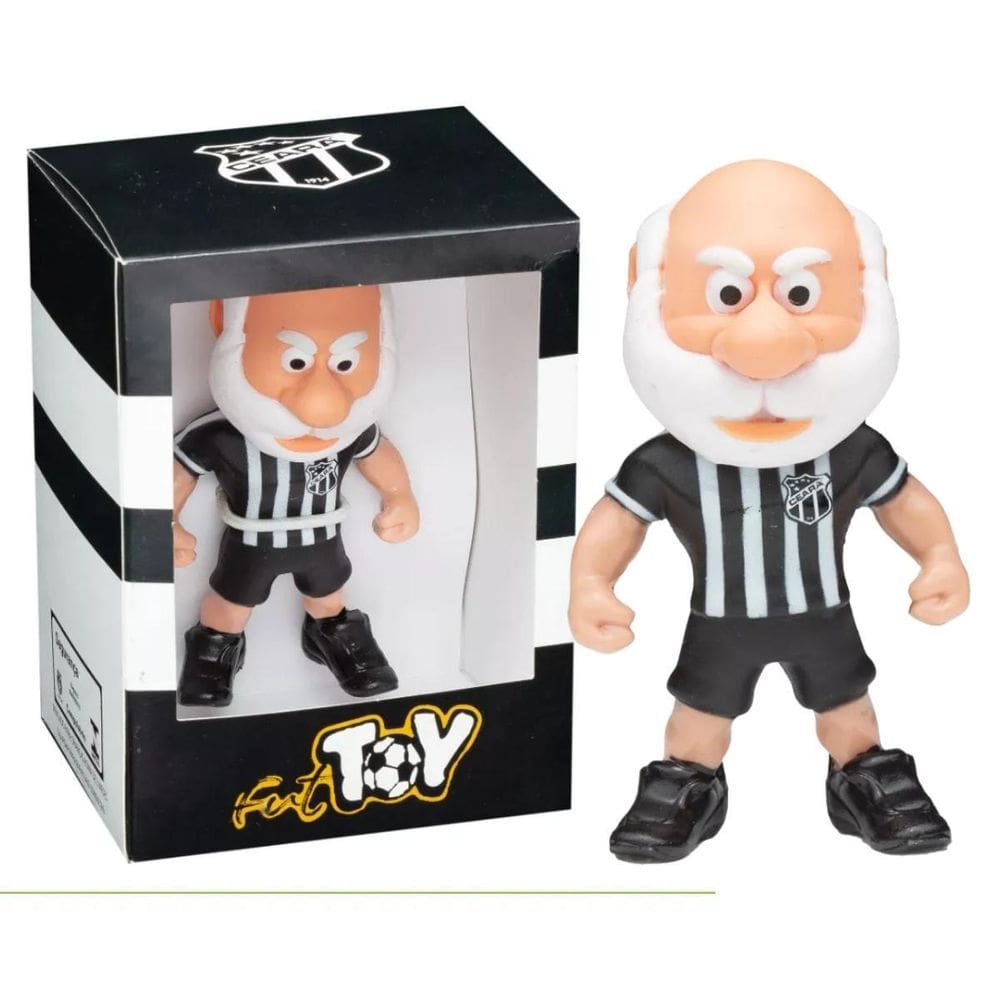 Boneco Colecionável Mascote Ceara Vovô Fut Toy - Polo Art