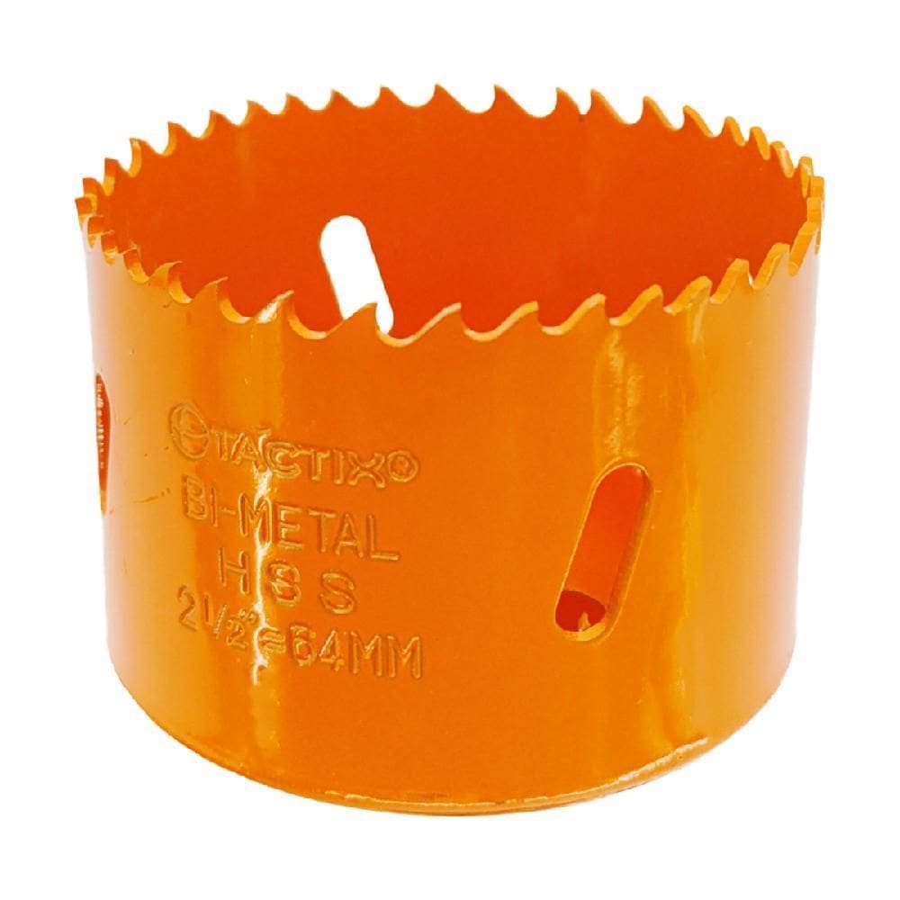 Serra Copo Bi-Metal Em Aço Rápido Hss 64Mm 440061 - Tactix