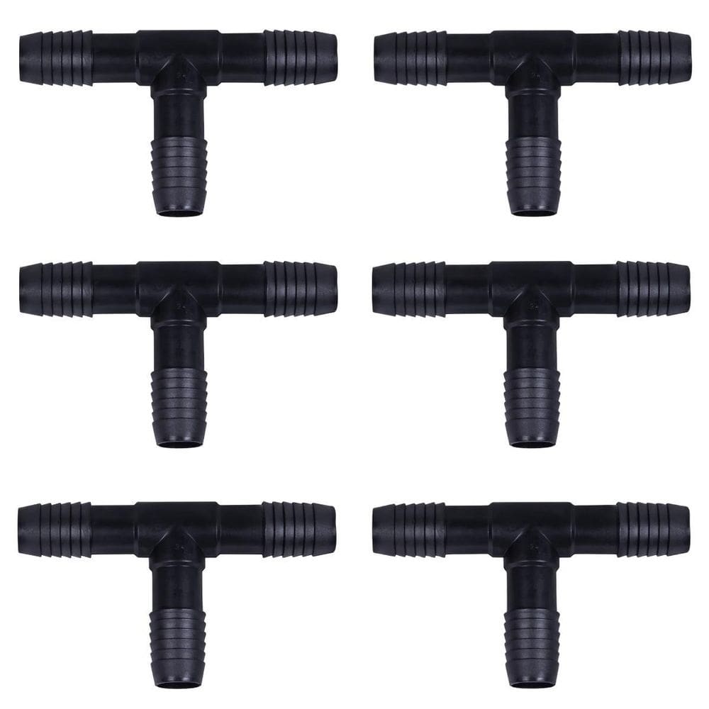 Adaptador Espigão Triplo Tê Rosca Externa 3/4 Mangueira 06Un