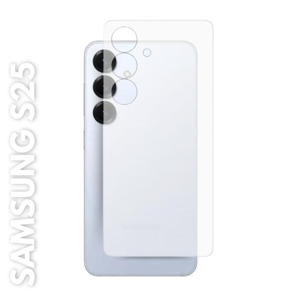 Pelicula Traseira Hidrogel Resistente Compatível Samsung S25
