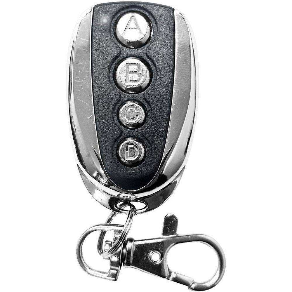 Controle Remoto Tx 433Mhz Copiador Aço Escovado