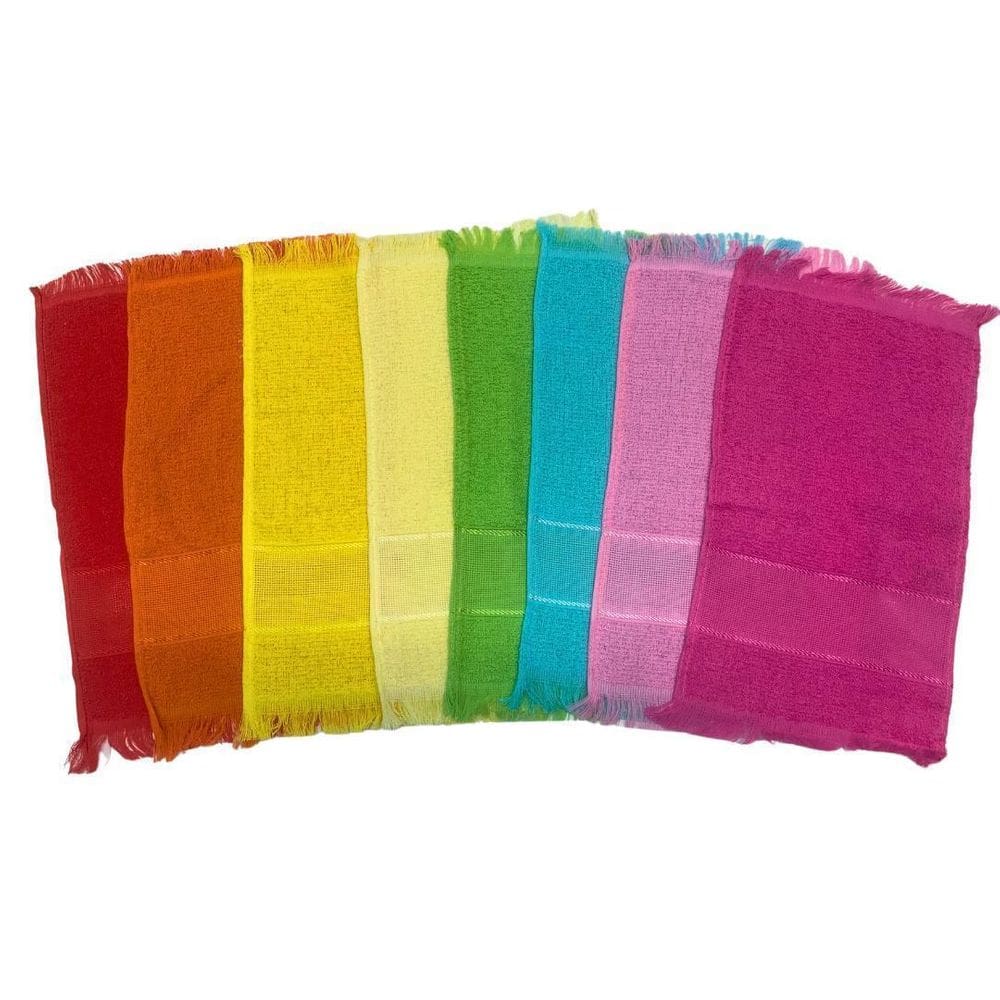 Kit 5 Toalhinhas De Mão Social Sorteados Artesanato Bordar