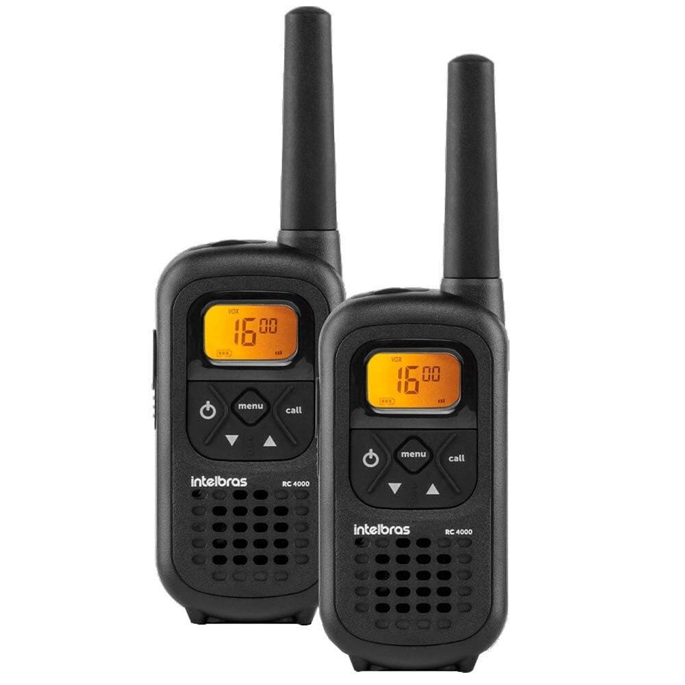 Rádio Comunicador Intelbras RC 4002 - Preto