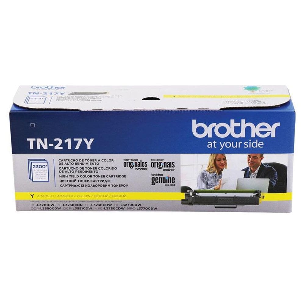 Toner Brother TN217Y amarelo 2300 páginas