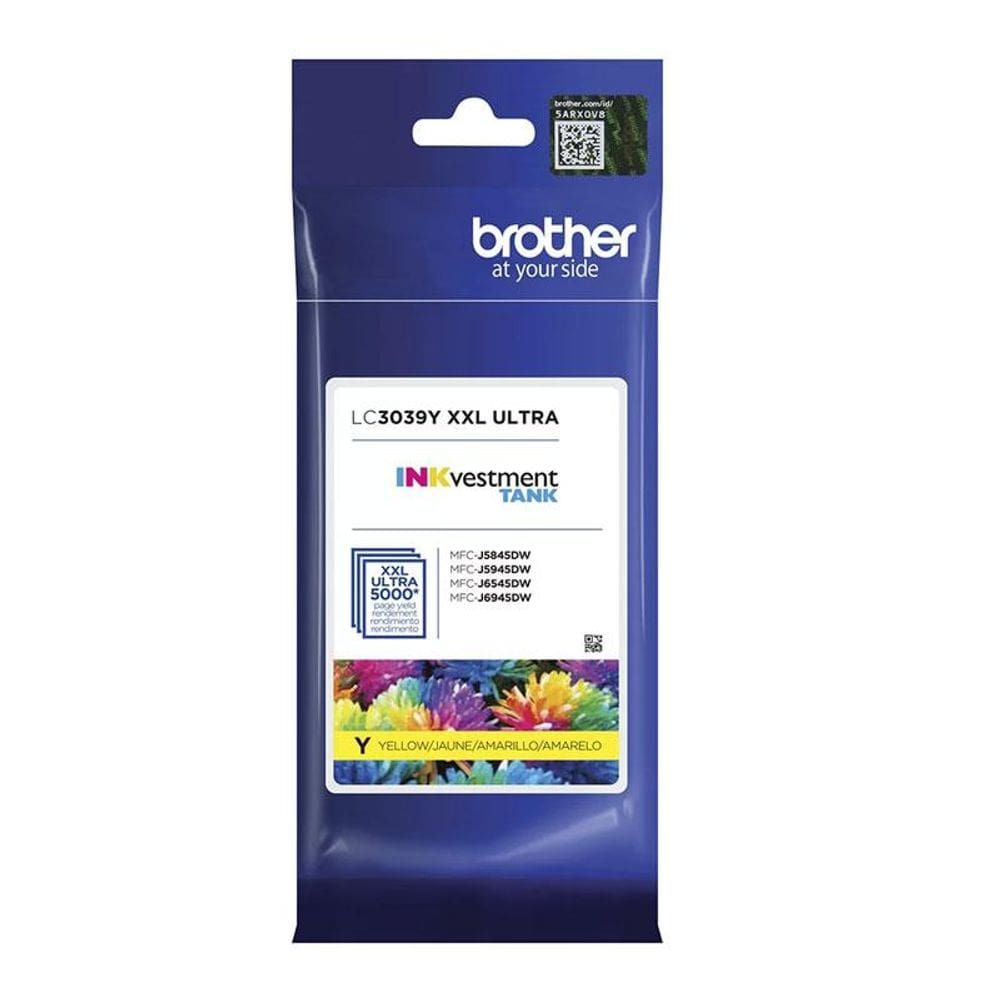 Cartucho Brother LC3039Y amarelo 5.000 Páginas