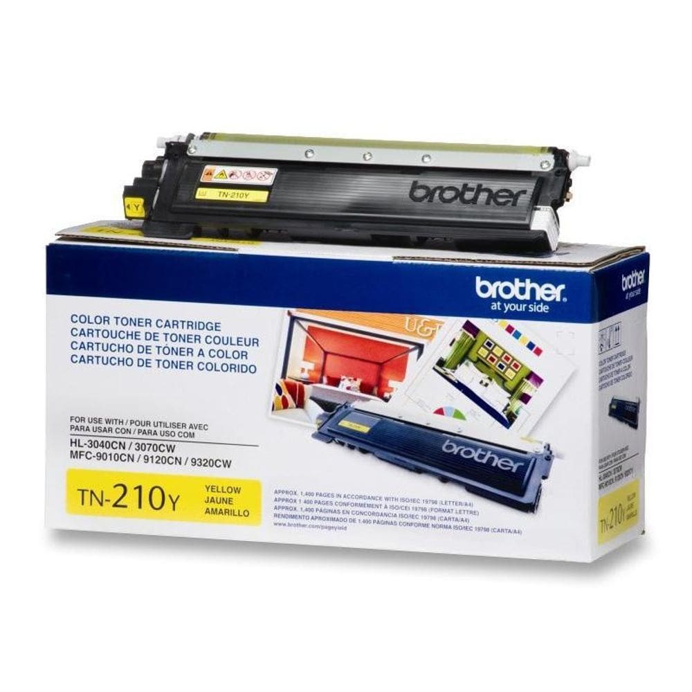 Toner Brother TN210Y amarelo 1400 páginas