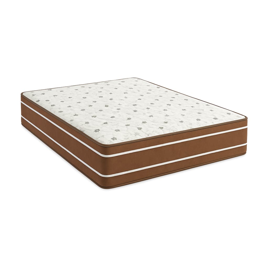 Colchão Molas Bonnel 138x188x28 - Lateral Marrom PREMIUM