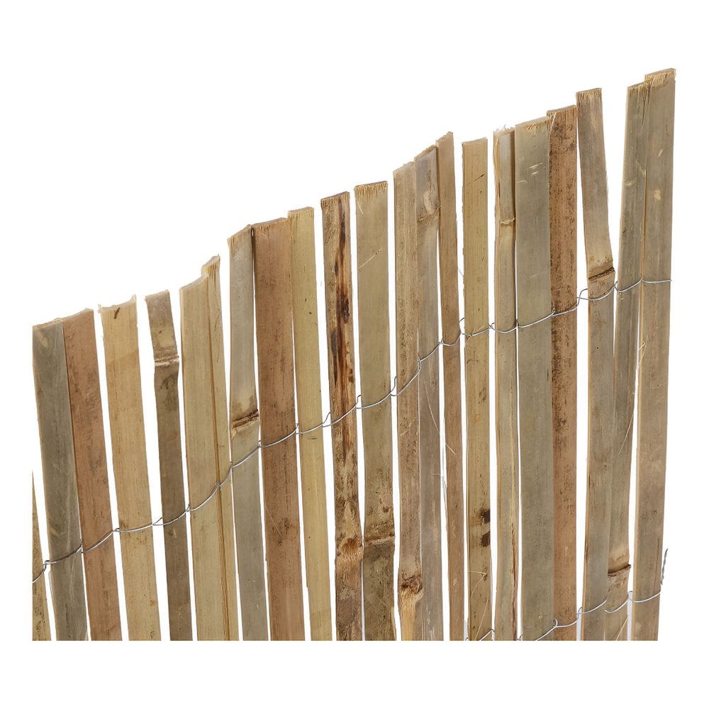 Cercado Ocultacao Bambu Bege 1x3m