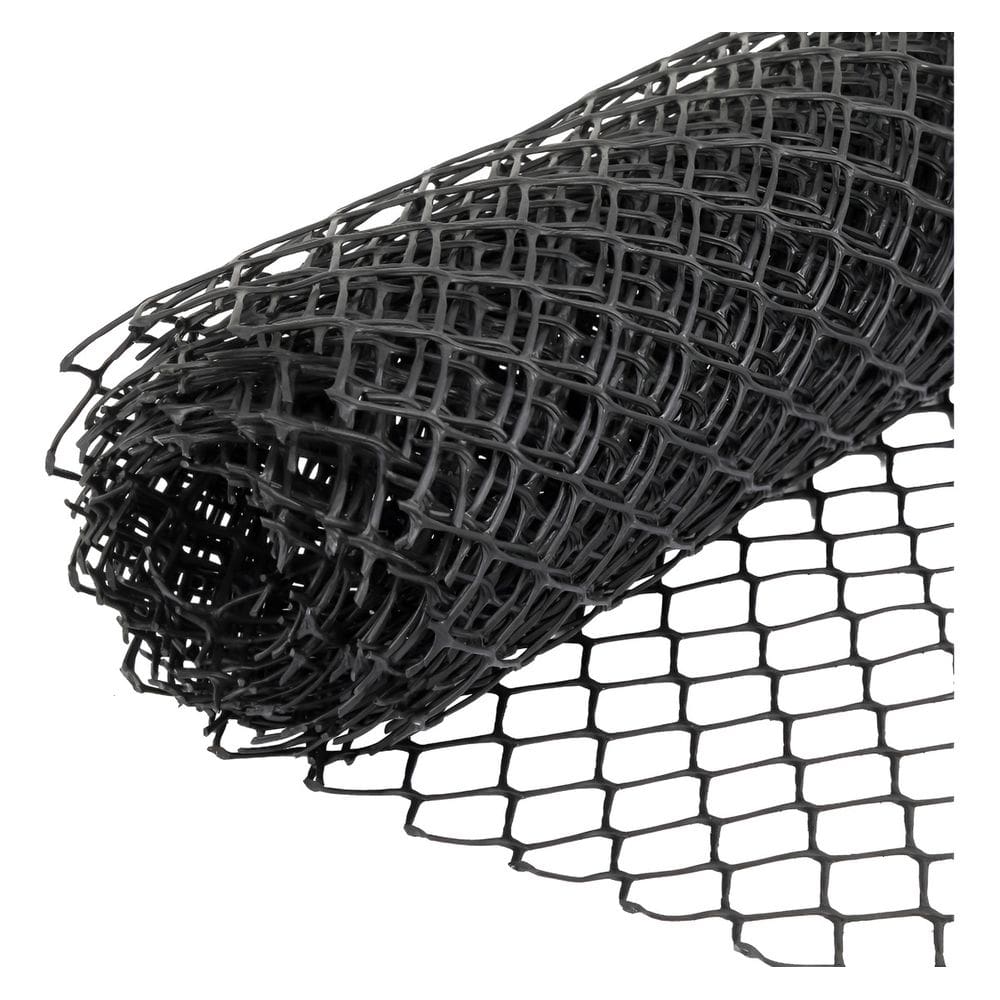 Tela De Protecao Multiuso Malha 25 Mm Preta 1x5 M