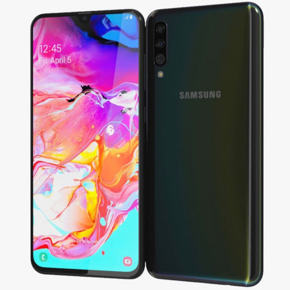 Smartphone Samsung Galaxy A70 128GB 6 GB RAM Câm.Traseira Tripla e Frontal 32MP Tela 6.7
