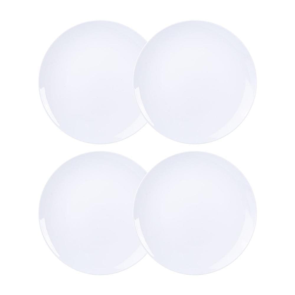 Jogo 4 Pratos Rasos Sophia em Porcelana 28 cm Tramontina