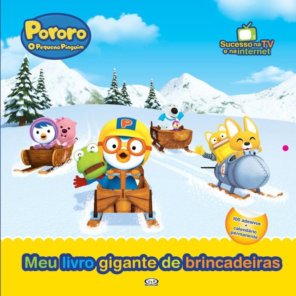 Pororo: meu livro gigante de brincadeiras