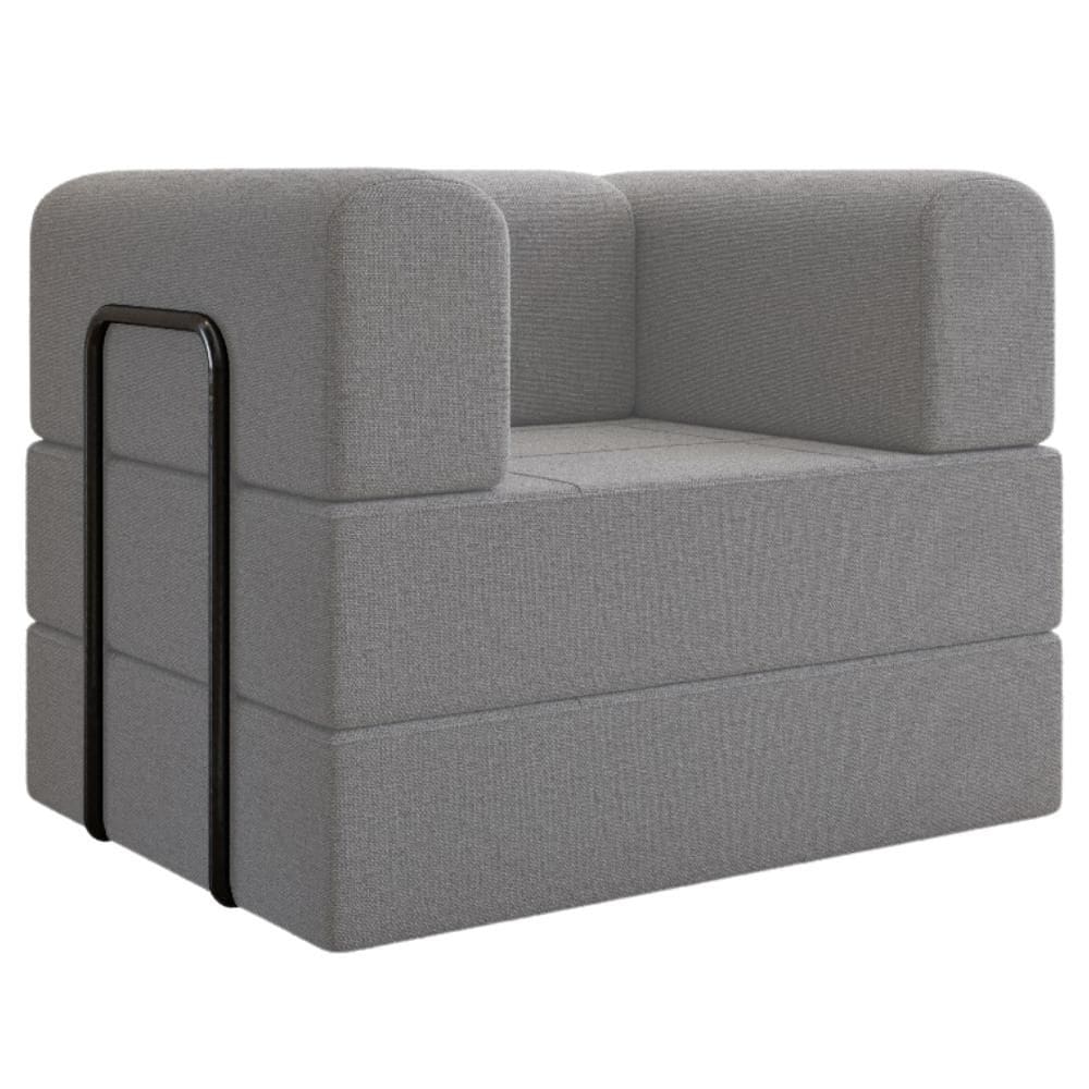 Poltrona Cama Modular 90 cm Monaco Linho VConcept