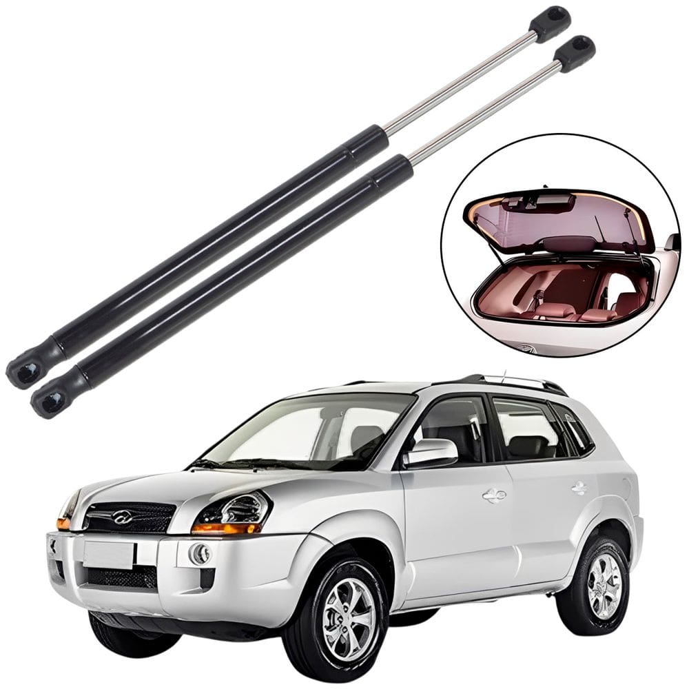 Par Amortecedor Vidro Traseiro da Tampa do Porta Malas Tucson 2005 à 2016 Cinoy Yn-Amim1959