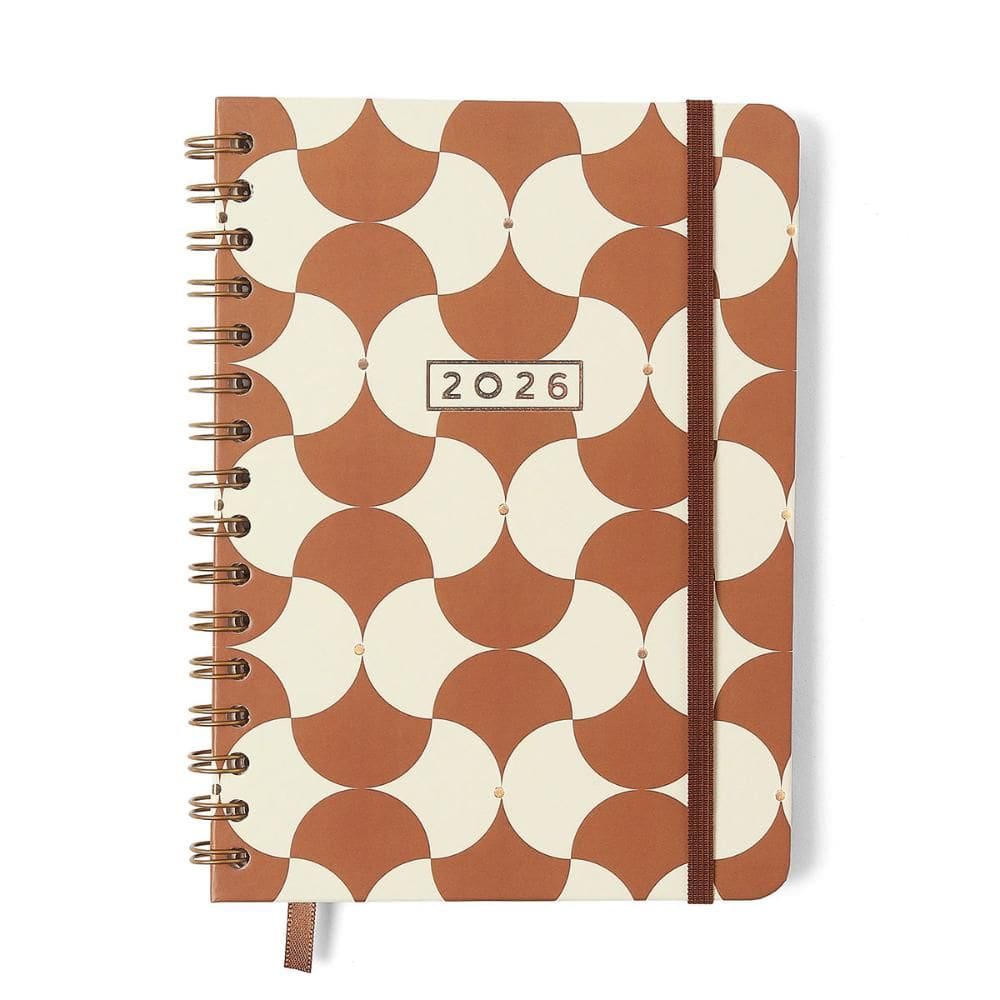 Agenda planner anotações semanal 14x21 Boemia Caramelo Cicer