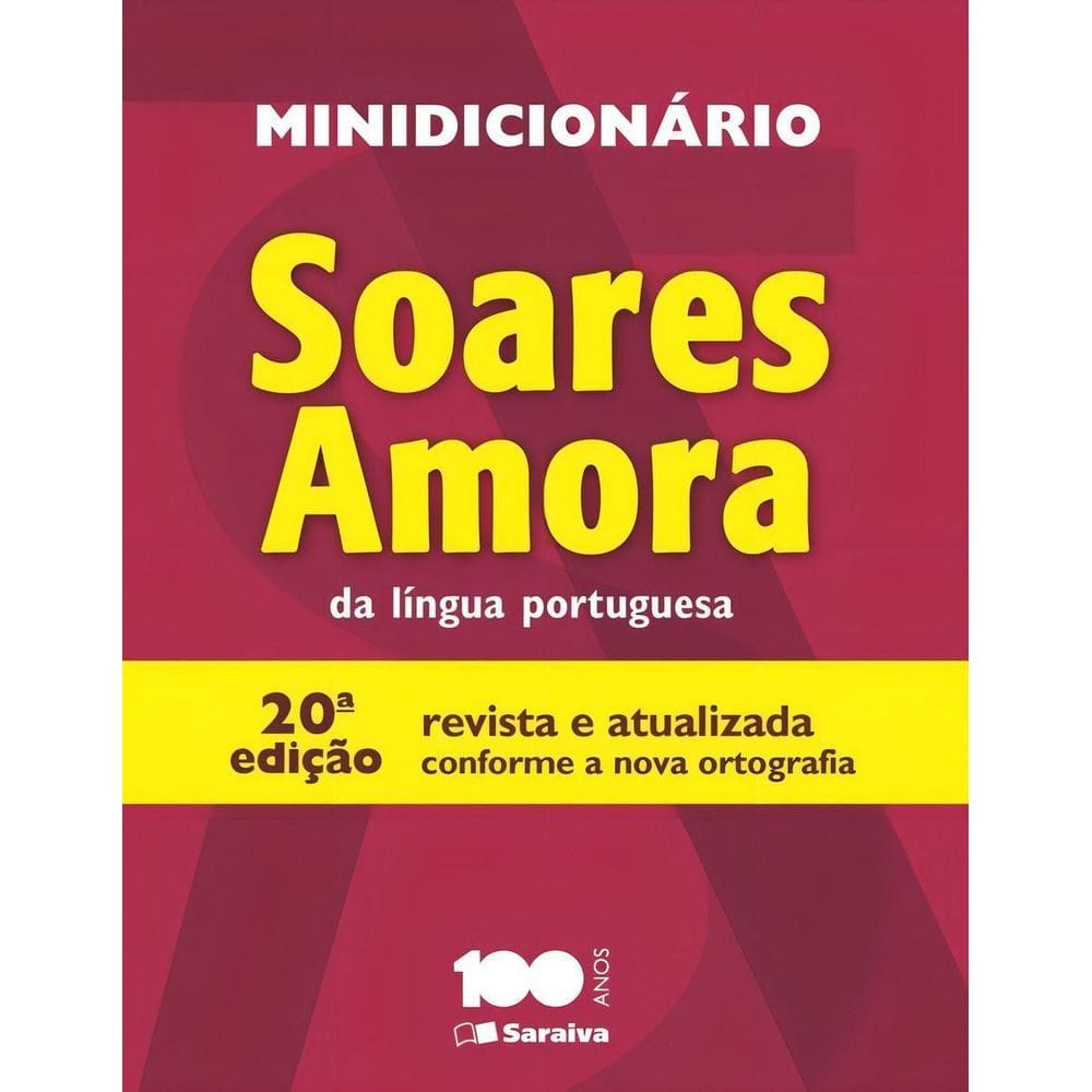 Minidicionário Soares Amora - 1º Ano - 20Ed/14