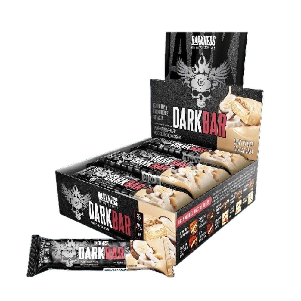 Barra De Proteína Bar 8 Unidades Creme De Coco Com Castanha