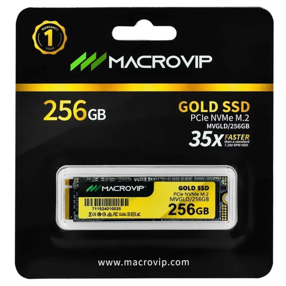 HD SSD M.2 256GB Macrovip NVME
