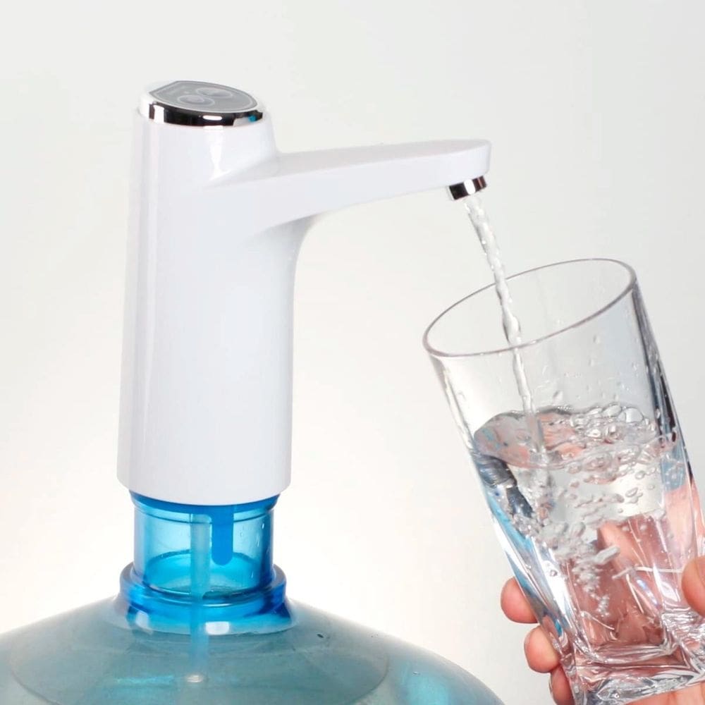 Mini Bomba Elétrica Para Garrafão Galão Água Recarregável