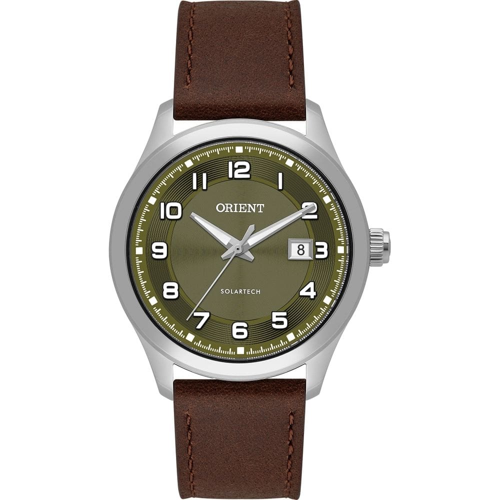 Relógio Orient Masculino Solartech Couro Neosports Mbsc1047 E2nx