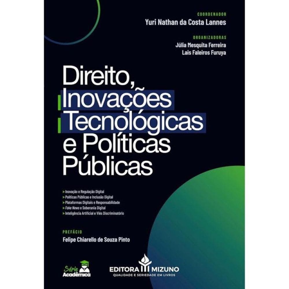 Direito, Inovações Tecnológicas E Políticas Públicas - 2025